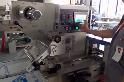 Compact Packaging Machine for Flow Pack Products