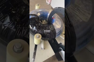 Compact Packaging Machine for Steel Wire Coils