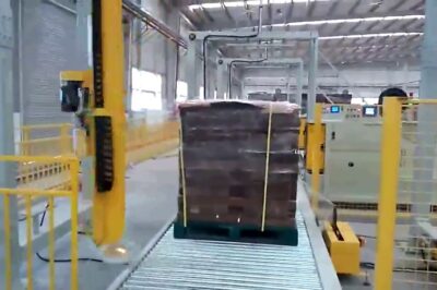 Compact Pallet Strapping Machine