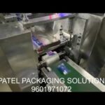 compact servo flow wrap machine with bearing packing capability