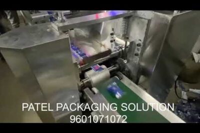 Compact Servo Flow Wrap Machine with Bearing Packing Capability
