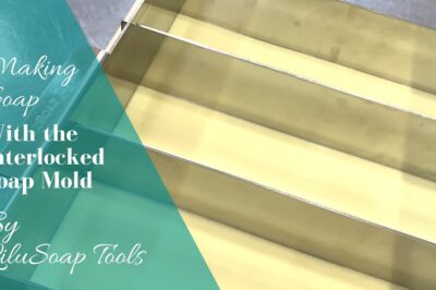 Compact Soap Mold for Easy Interlocking