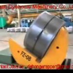 "compact steel coil upender for efficient handling and rotation"