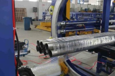 Compact Steel Tube Stretch Wrapper