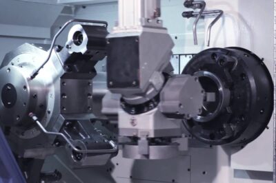 Compact Twin Spindle CNC Turning Machine