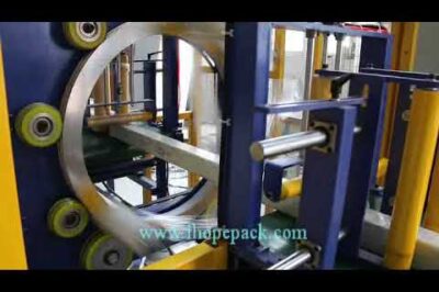 Compact aluminum wrapper for stretching and protecting objects during transport.