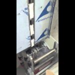compact chocolate bar packaging machine with horizontal wrapping and form