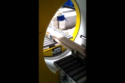 Compact horizontal stretch wrapper with small ring.