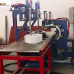compact hose packaging machine for efficient automation.