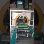 compact orbital stretch film wrapping machine