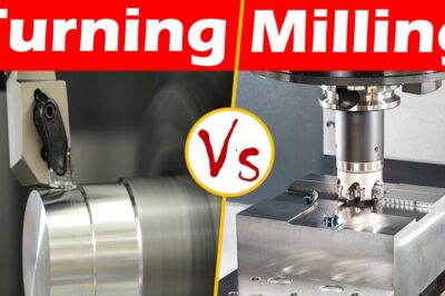 Comparing Turning and Milling Techniques