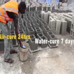 "creating a basic cement block in simple steps"