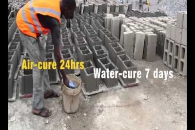 “Creating a Basic Cement Block in Simple Steps”
