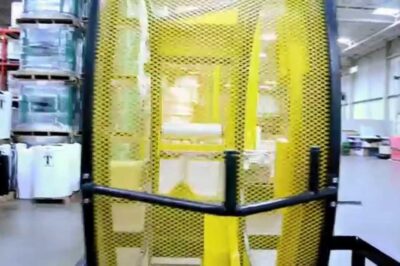 Demonstration of a Compact Stretch Wrap Machine