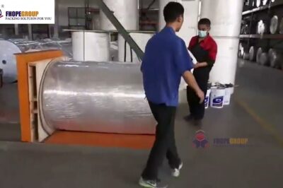 “Efficient Paper Roll Upender for Easy Tilt”