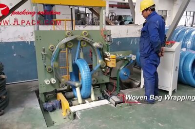 Efficiently operate steel wire packing machine with user-friendly HMI interface.