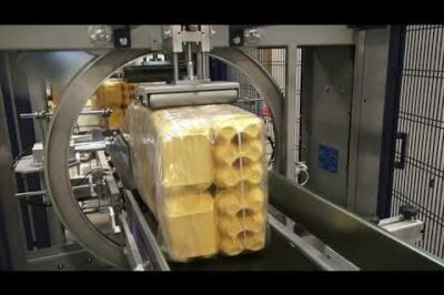 “Egg Carton Wrapper: Orbit 6 Horizontal Stretch Wrapping Solution”