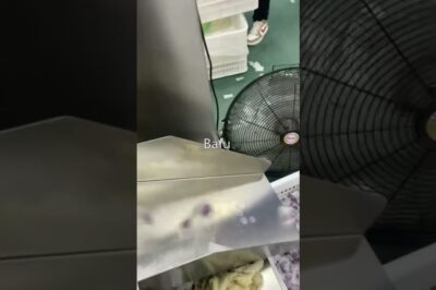 Fast candy packaging machine with horizontal flow wrapper – automatic.