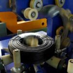 film based cable packing and wrapping machine in under 12 words.