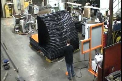Flat Deck Mold Upender with 88,000 lb. Weight Capacity
