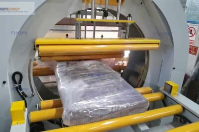“Heater Tube Film Wrapper: Horizontal Bubble Orbital Design”
