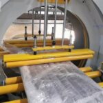 “Heater tube wrapping with horizontal bubble film orbital method”