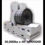 heavy duty coil upender for steel, molds, dies, and bulky items.