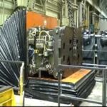 heavy duty flat deck upender lifting 88,000 lbs titan mold