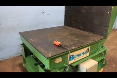 Heavy-duty upender with 30,000 lb. capacity