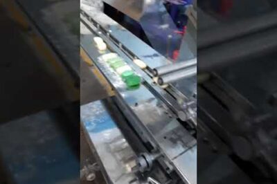 Horizontal Flow Wrapper for Soap Packaging