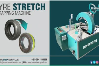 Horizontal coil stretch wrapping equipment