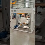 horizontal ring stretch wrapping machine for orbital packaging.