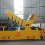 hydraulic coil tilter with trolley