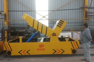 Hydraulic Coil Tilter with Trolley