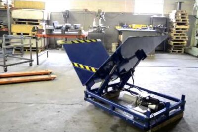 Hydraulic Tilt Table with 4,000# Capacity