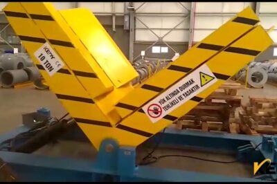 Hydraulic Upender for Coil & Die Mold Lifting