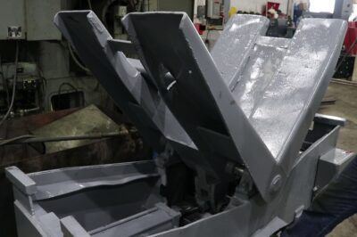 Hydraulic coil upender with 15000 lb capacity – Stock: 73733
