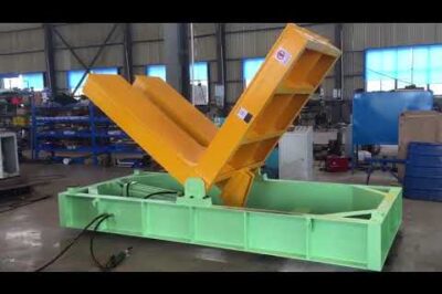 Hydraulic devices for tilting and lifting spools, drums, and steel coils.