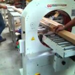 italian orbital wrapping machine with double spool gg macchine