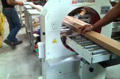 Italian Orbital Wrapping Machine with Double Spool – GG Macchine