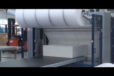 Keep shipments secure with the horizontal stretch wrapper for load protection.