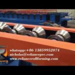 machine for manufacturing steel cable trays.