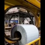 machine for wrapping coils