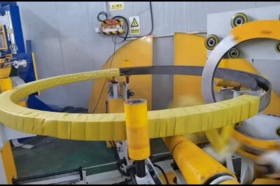 Manufacturer of wire coil packing machine for PC wires.