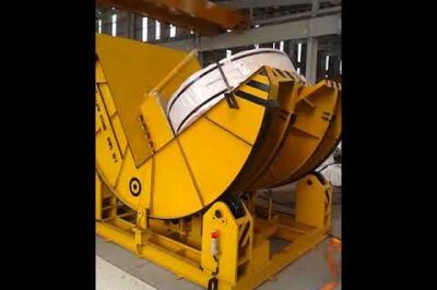Mechanical Coil Tilter with 10-Ton Capacity