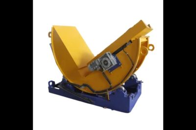 Mold flipper for tilting molds.