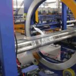 orbital film wrapping machine for stainless steel tube