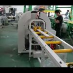 orbital machine wraps steel bars tightly for protection.