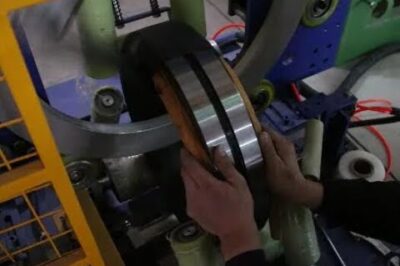 Packing and Wrapping Machine with Rubber Bar for Bearings