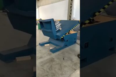 Palletizing Coils with Tilt: A Compact Solution